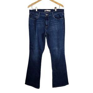 Levi's Dark Blue Bootcut Jeans 515 Size 14